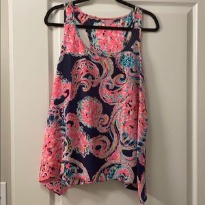 Colorful Lillly Pulitzer top